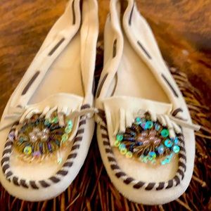 Beaded moccasins